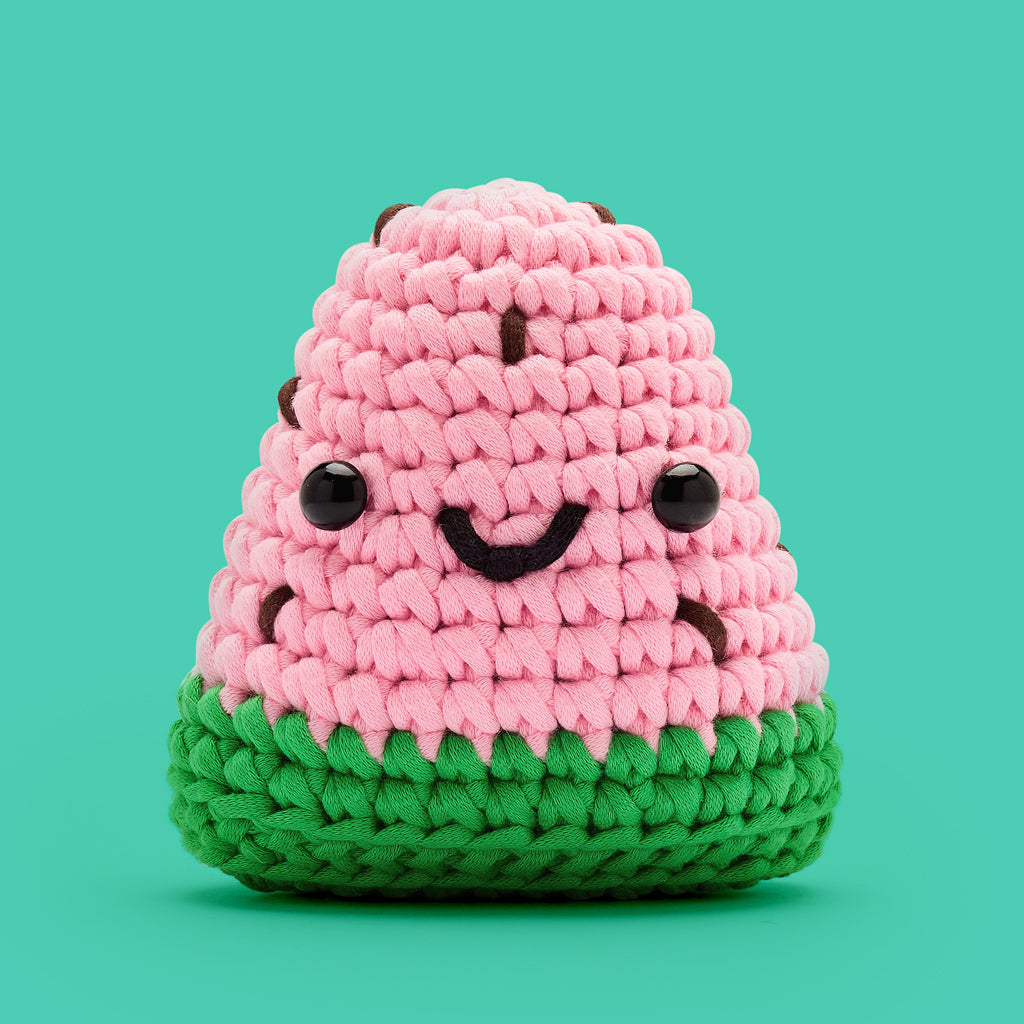 Sandy the Watermelon Crochet Kit+ Free Gift