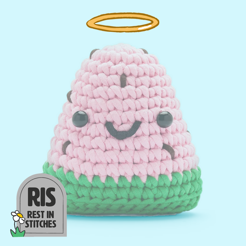 Sandy the Watermelon Crochet Kit+ Free Gift